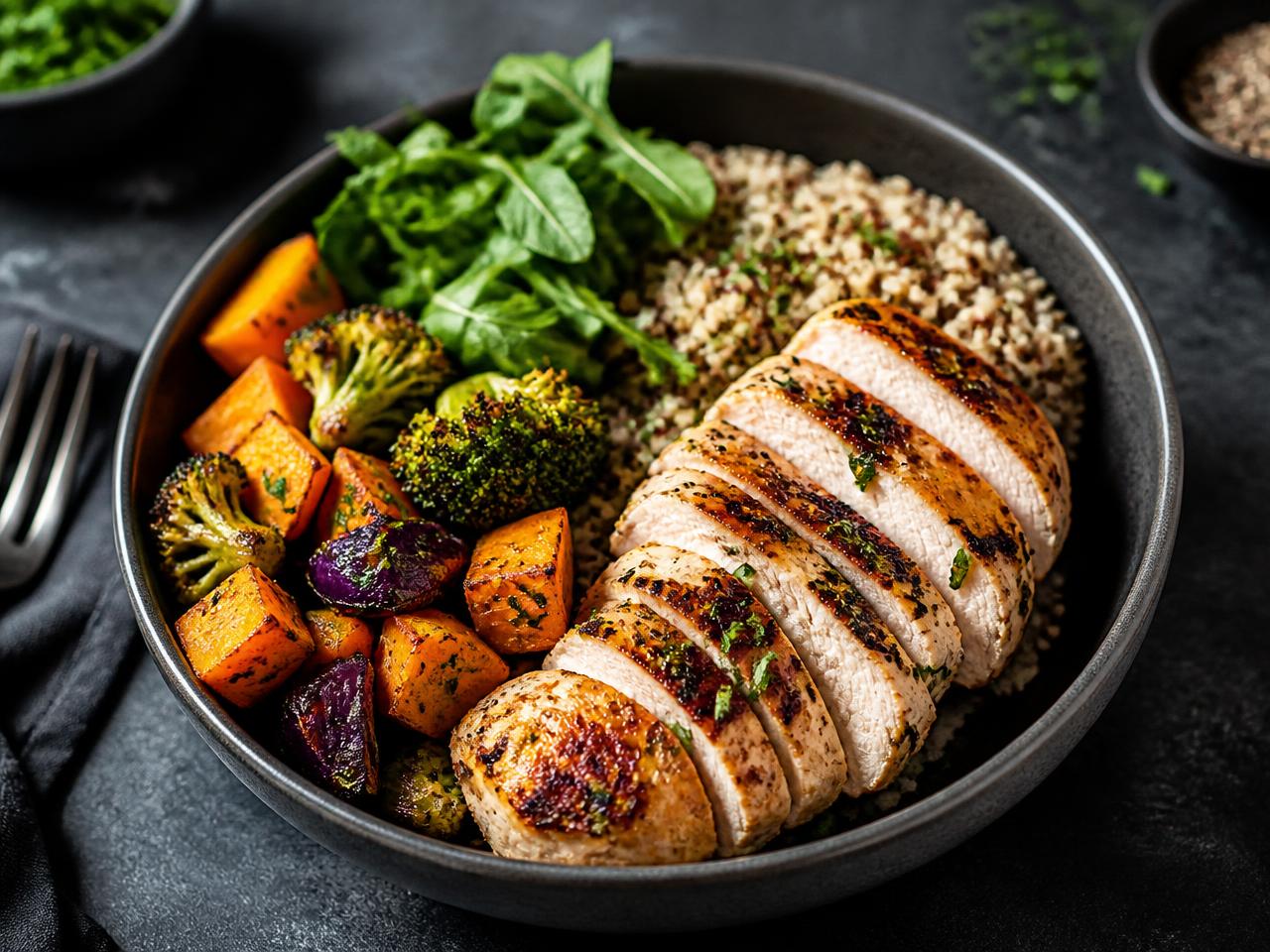 High Protein Lunch recipe from the Lean & Fast eBook